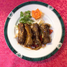 Picture of Ribs with pepper sauce