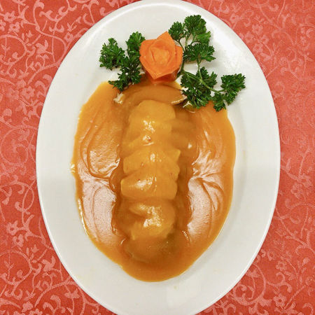 Picture of Duck with orange and cognac sauce