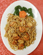 Picture of Noodles with shrimp