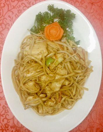 Picture of Noodles with chicken meat