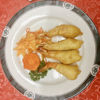 Picture of Breaded shrimps with spicy sauce