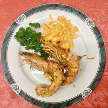 Picture of Gambas with pepper sauce